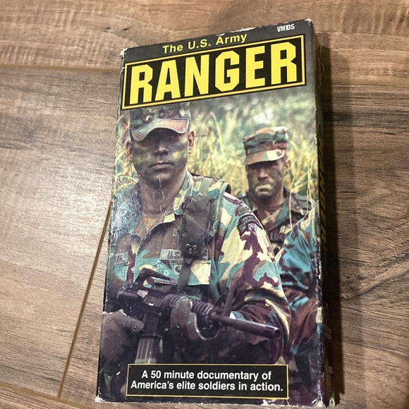 US Army vintage VHS tapes; US Army Ranger & Good Conduct story of Michael New - Picture 2 of 7